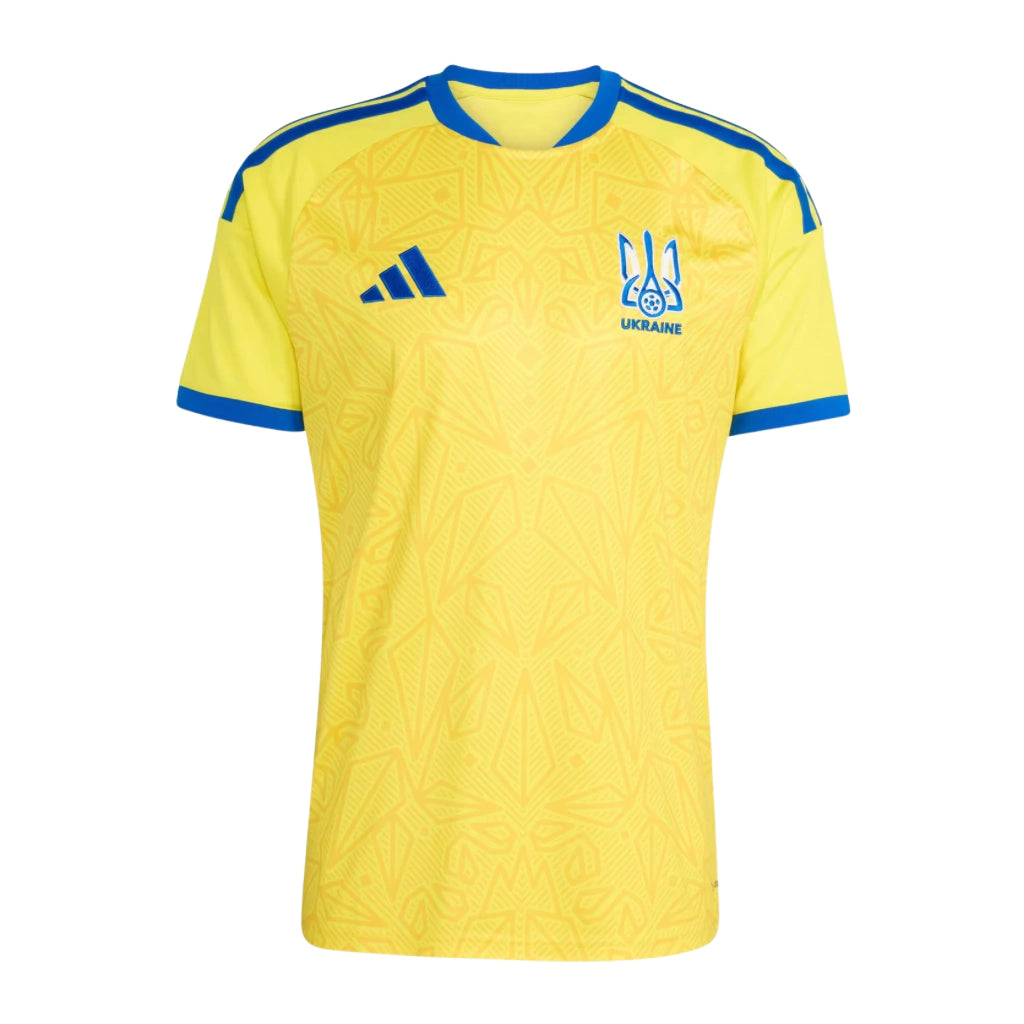 Camisola Seleção da Ucrânia principal amarela - Copa do Mundo 2026