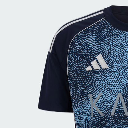 Conjunto infantil Al Nassr alternativo azul 2025/26