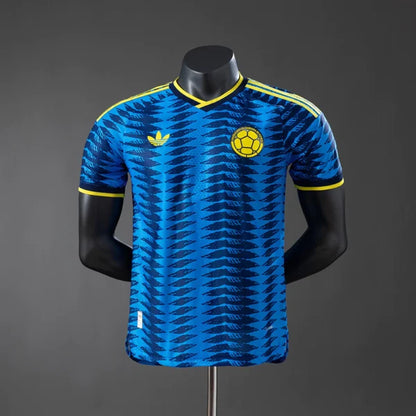 Camisola Colômbia alternativa copa do mundo 2026 azul - PLAYER
