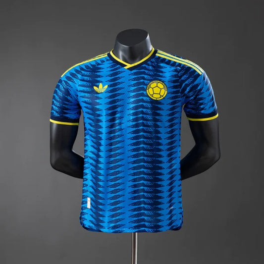 Camisola Colômbia alternativa copa do mundo 2026 azul - PLAYER