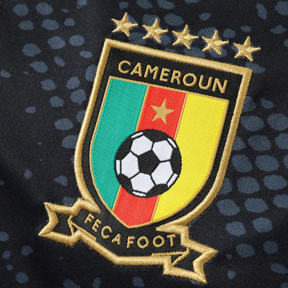 Camisola Seleção de Camarões alternativa verde/preta - Copa do Mundo 2026