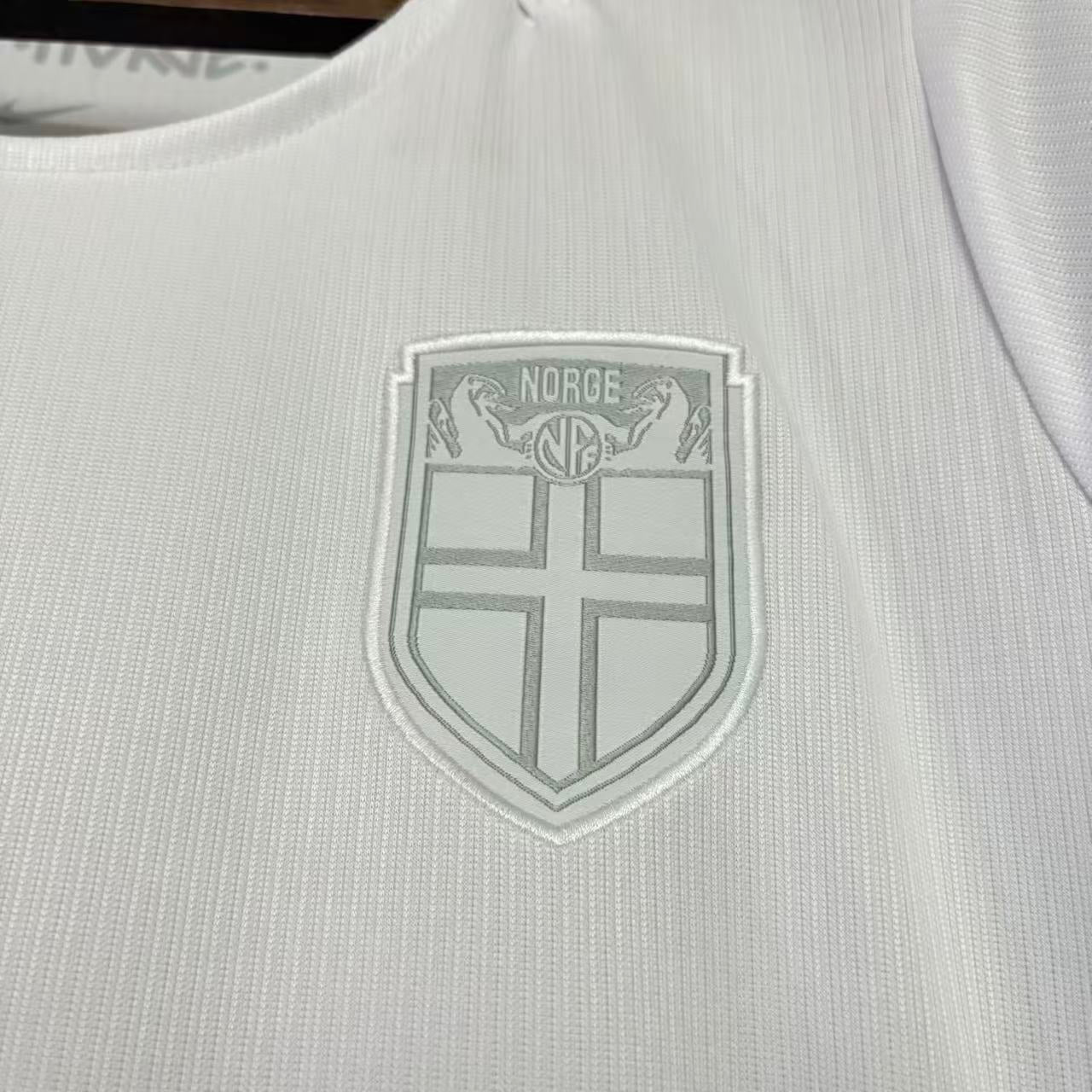 Camisola Seleção da Noruega terceira branca - Copa do Mundo 2026