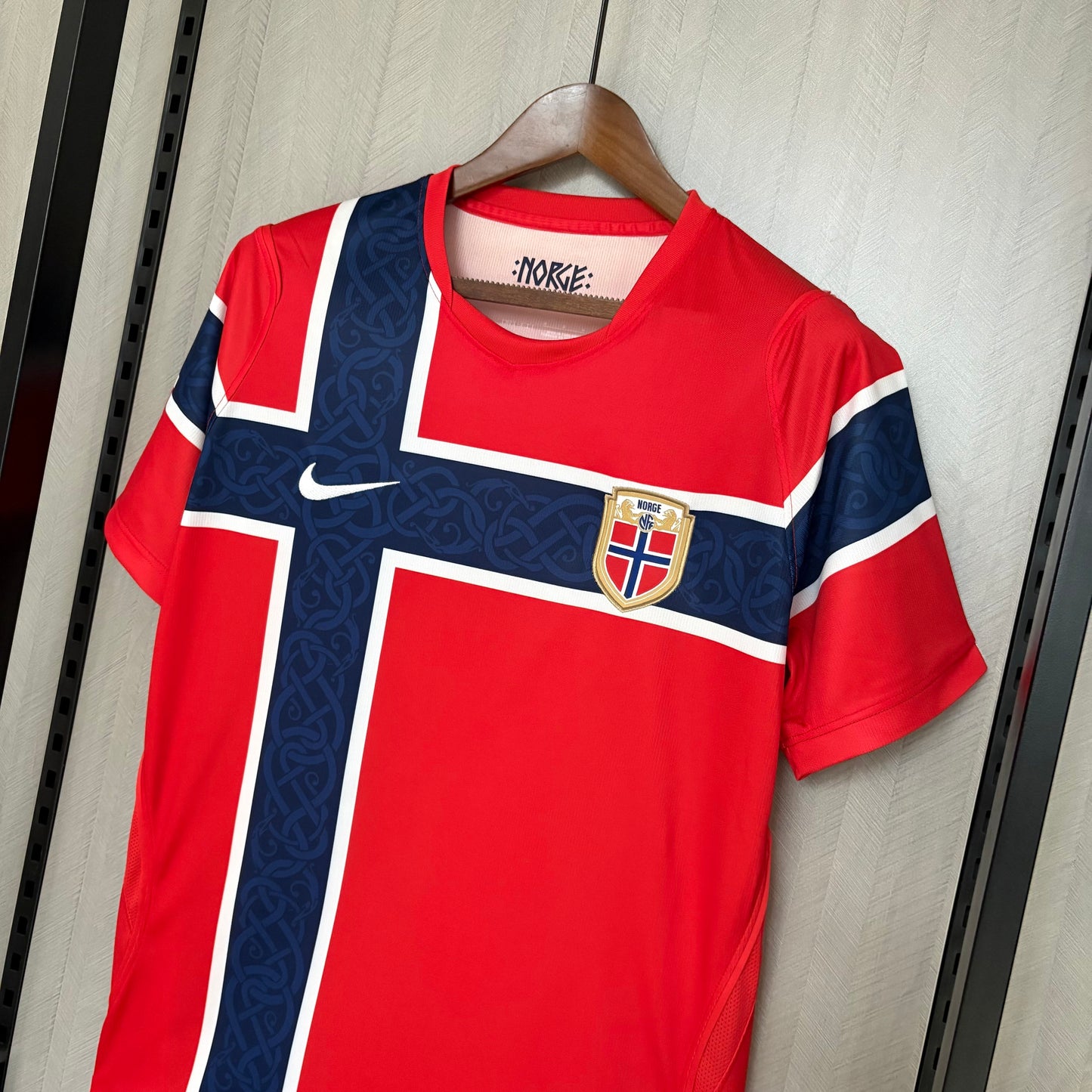 Camisola Seleção da Noruega principal vermelha - 2026