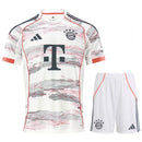 Conjunto Infantil Bayern de Munique alternativo branco 2025/26