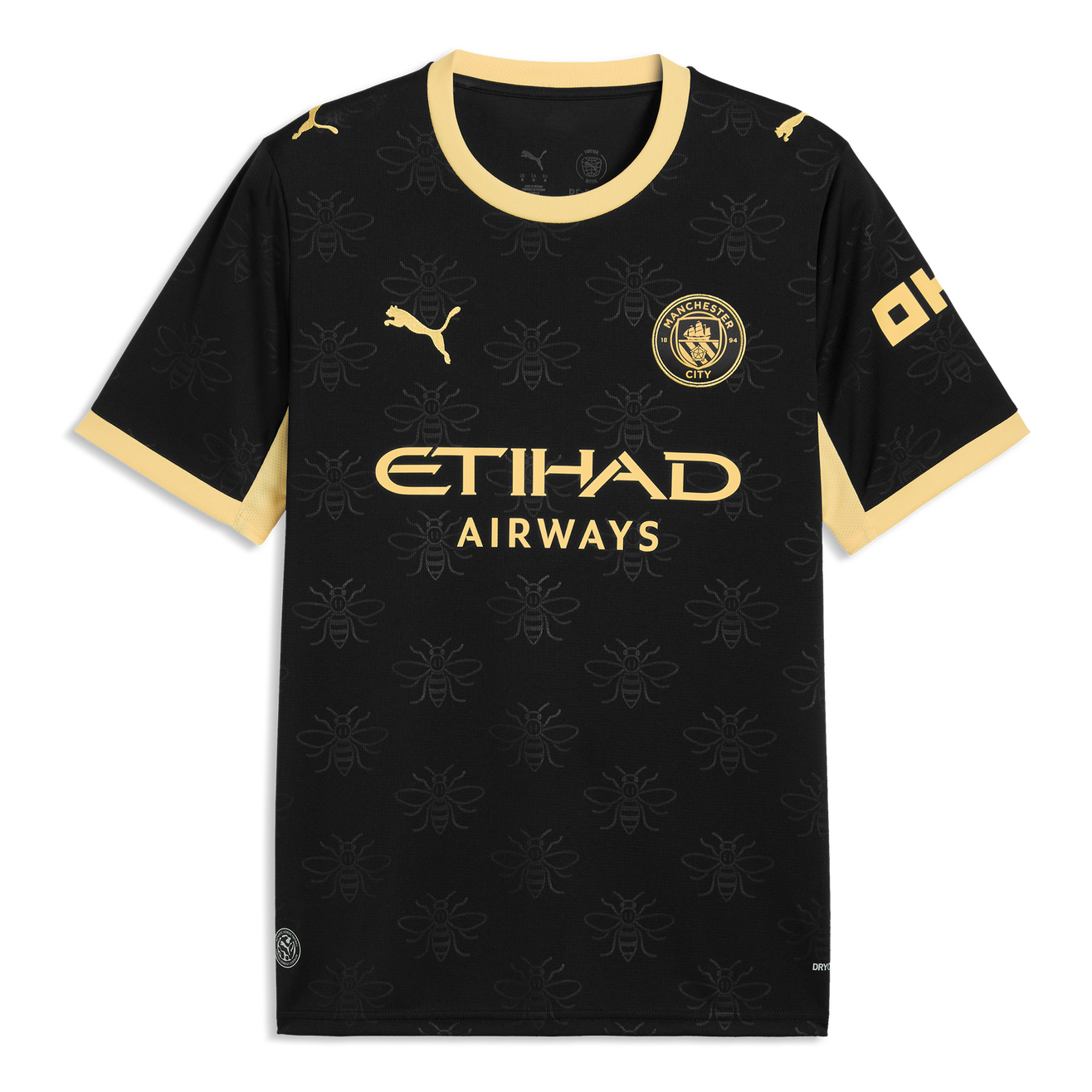 Camisola Manchester City alternativa preta 2026/27