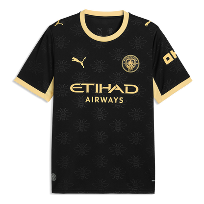 Camisola Manchester City alternativa preta 2026/27
