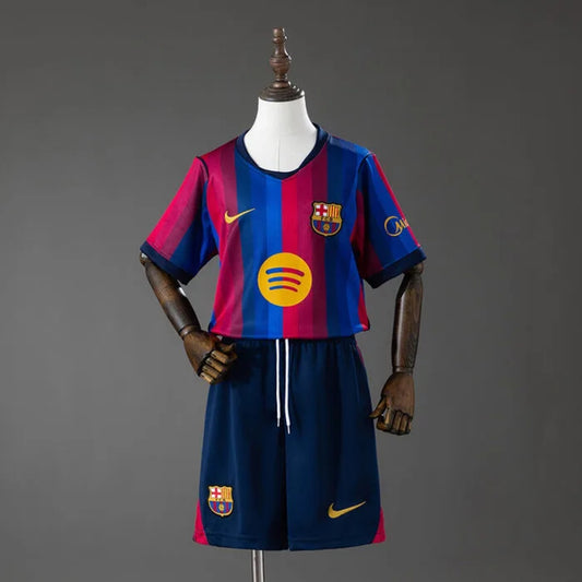 Conjunto Infantil Barcelona home 2026/27