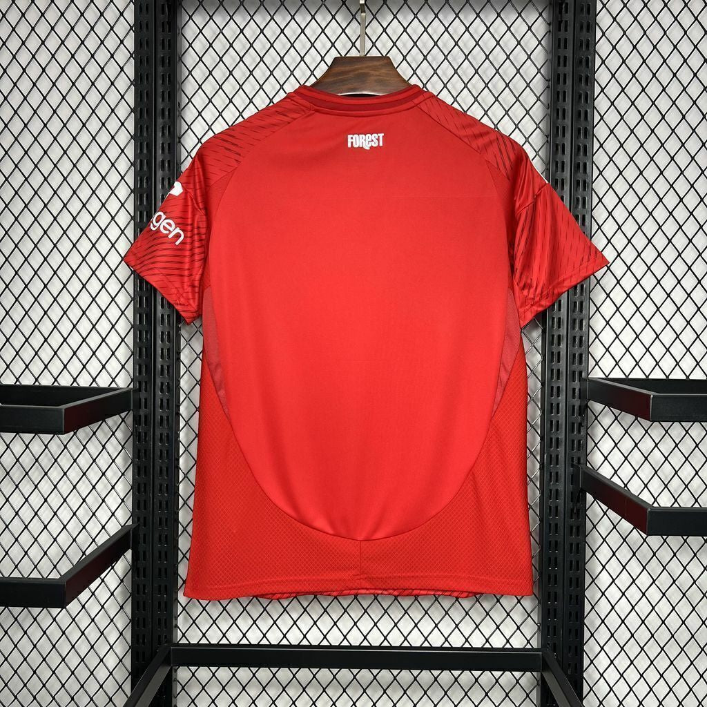 Camisola Nottingham Forest home 2024/25 - vermelha