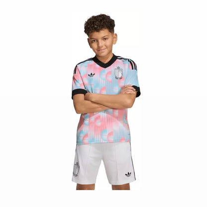 Conjunto infantil Seleção Bélgica alternativa COPA DO MUNDO 2026