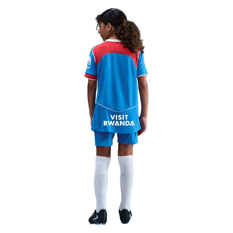 Conjunto Infantil Atlético de Madrid terceiro equipamento 2025/26