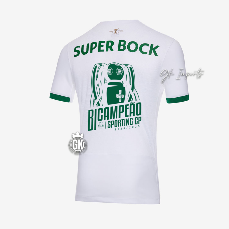 Camisola BICAMPEÃO taça das taças branca 2024/25