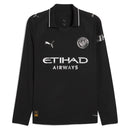 Camisola Manchester City alternativa preta 2025/26 - MANGA LONGA