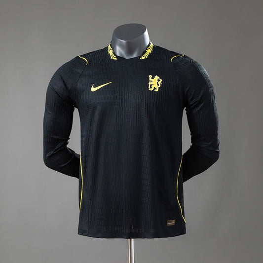 Camisola Chelsea alternativa preta 2026/27 PLAYER - MANGA LONGA