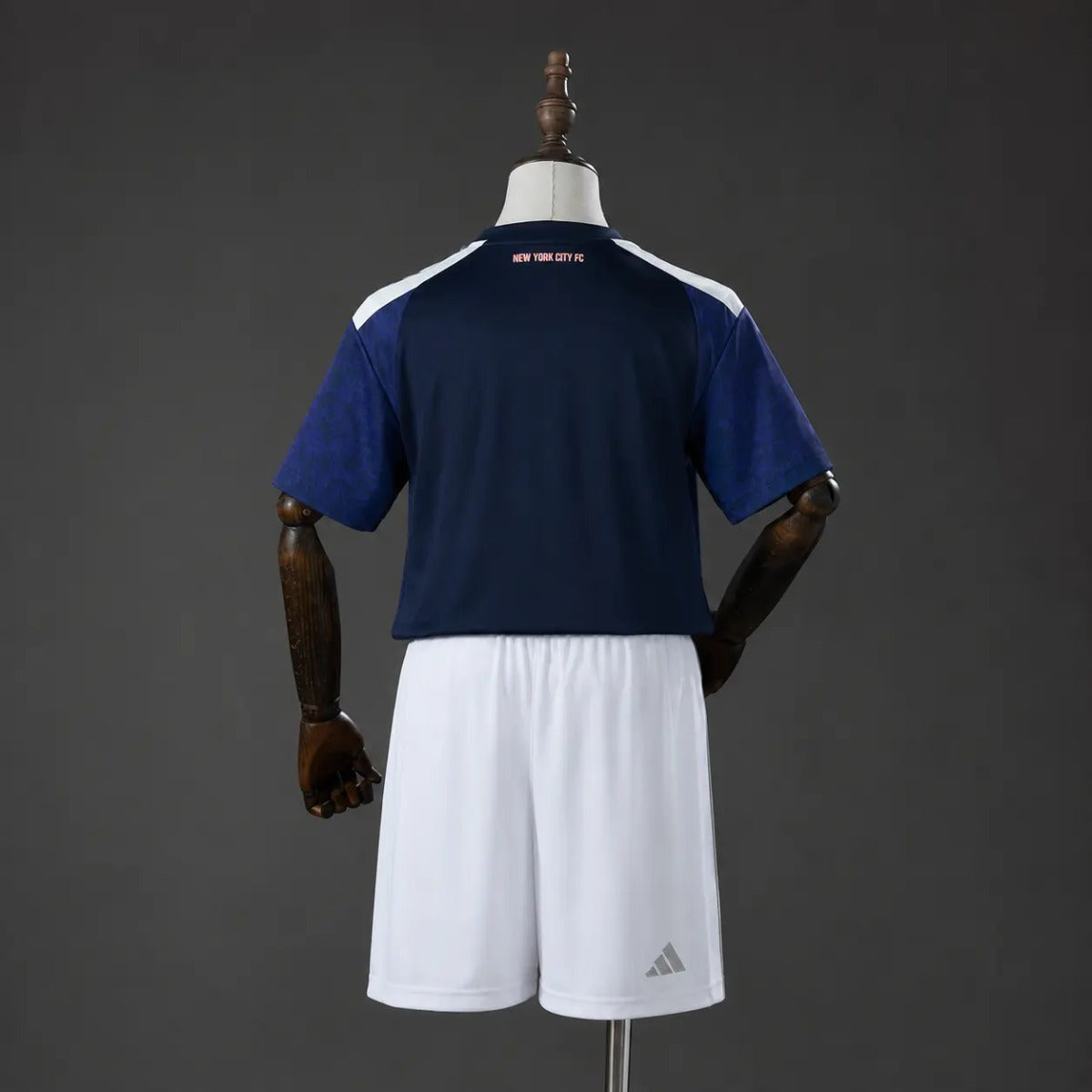 Conjunto Infantil away azul 2026/27