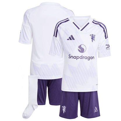 Conjunto Infantil Manchester United Alternativo 2025/26