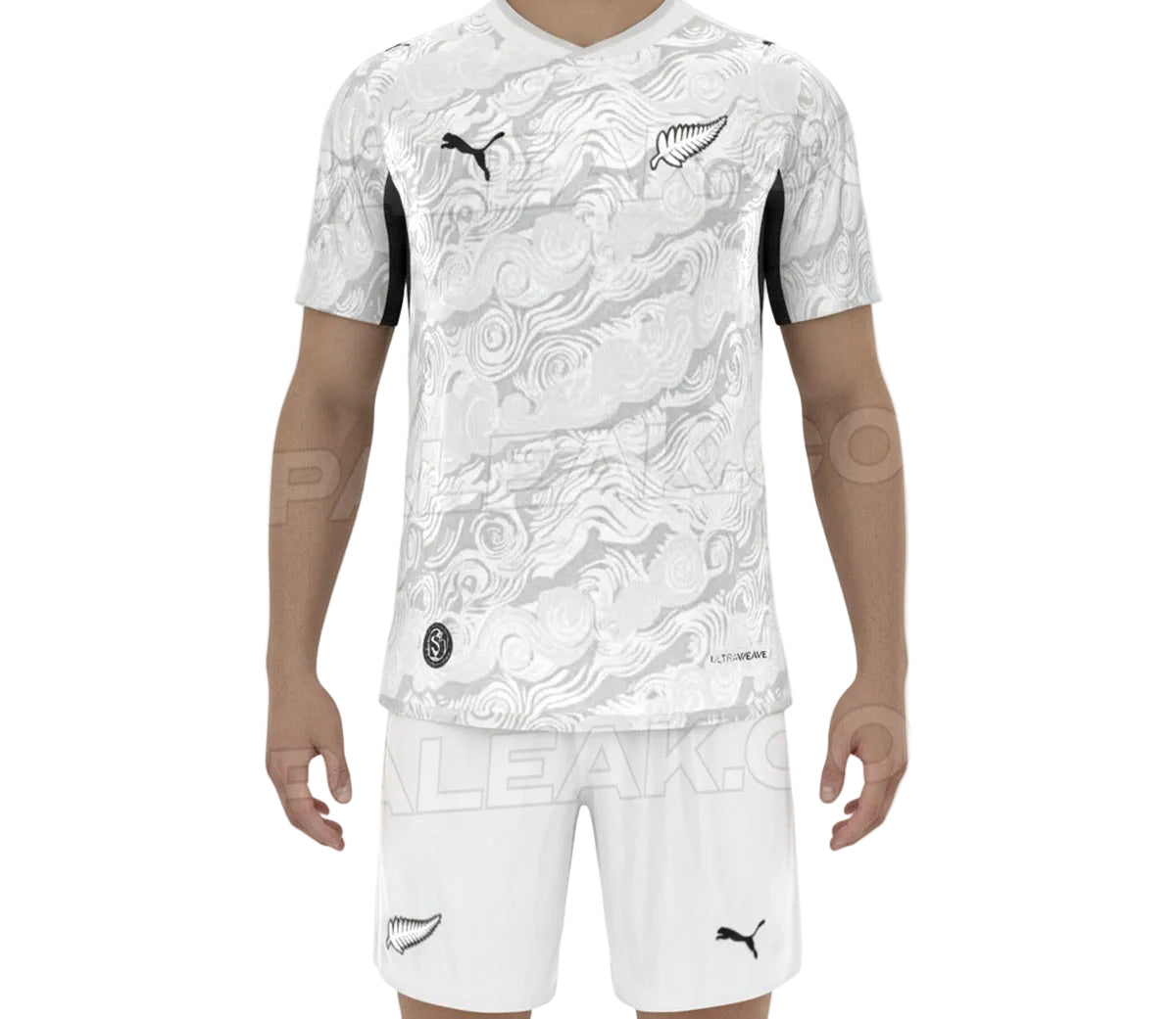 Camisola Seleção da Nova Zelândia principal branca - Copa do Mundo 2026