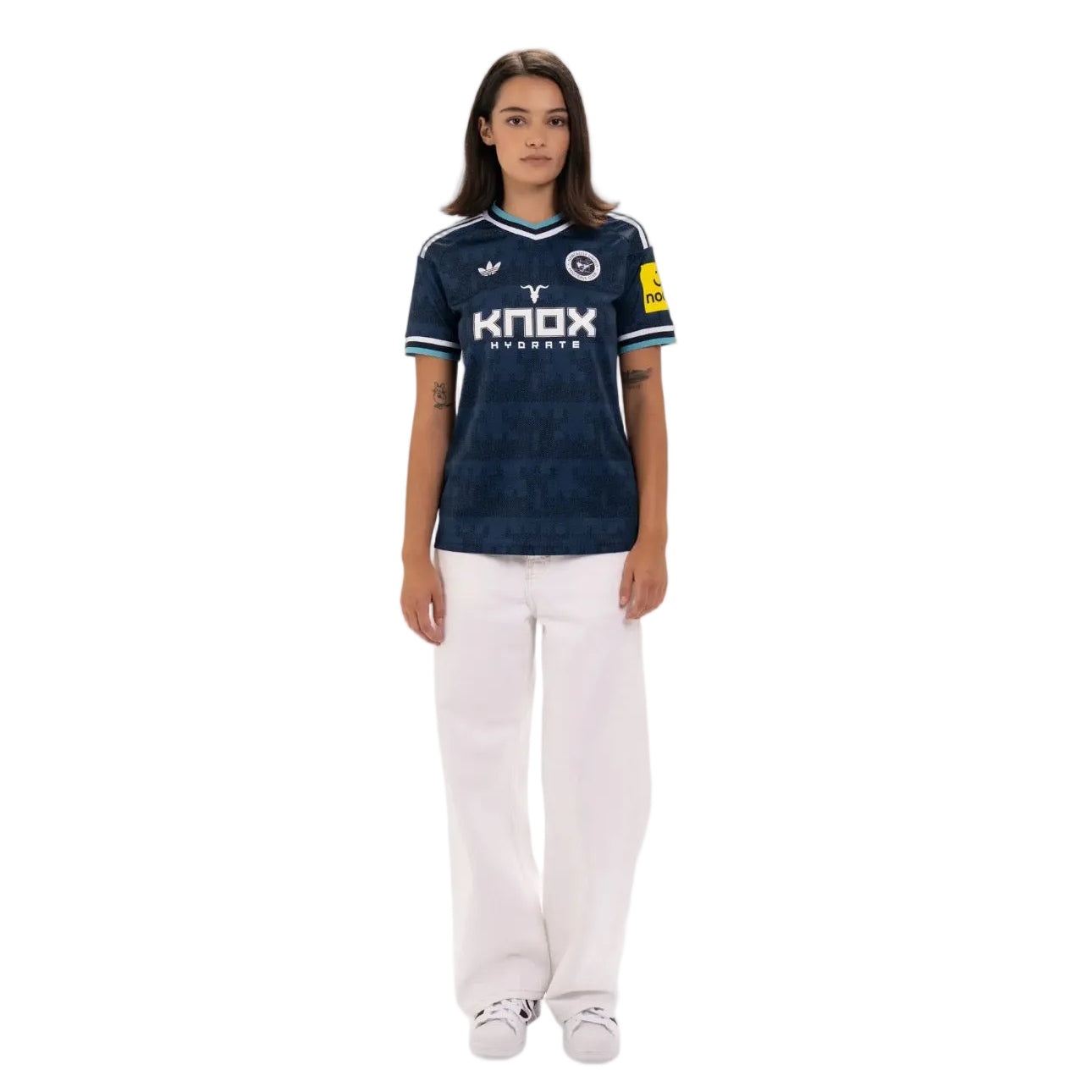 Camisola Feminina Newcastle alternativa azul 2026/27