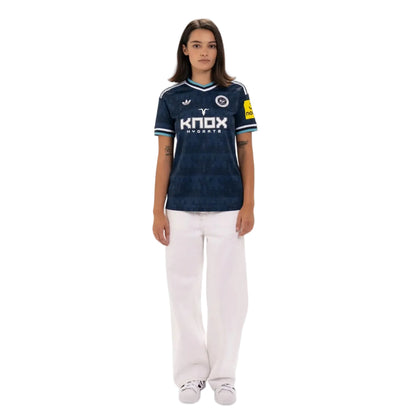 Camisola Feminina Newcastle alternativa azul 2026/27