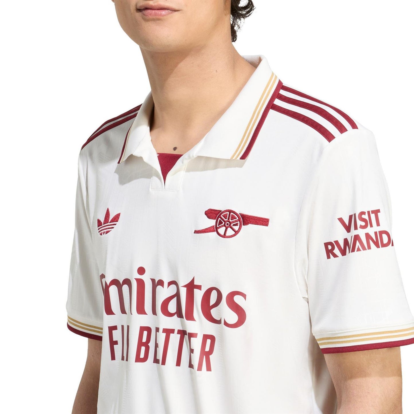 Camisola terceiro equipamento branco 2025/26