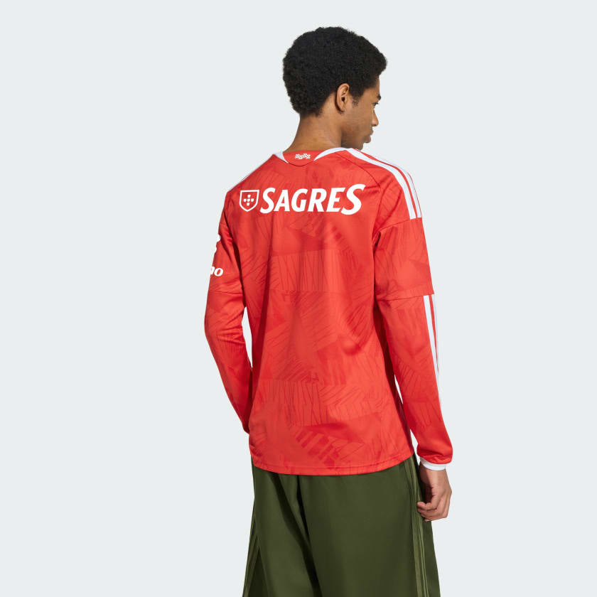 Camisola principal MANGA COMPRIDA vermelha 2026/27