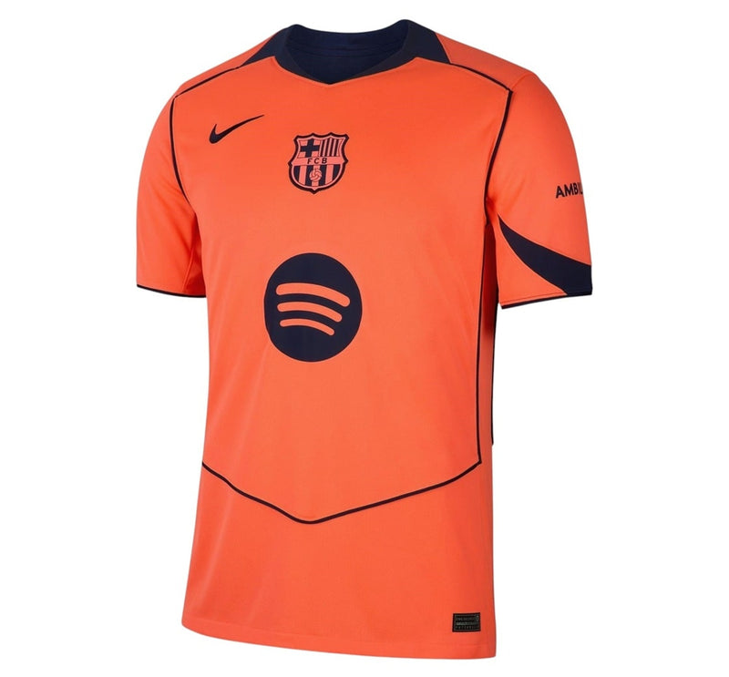 Camisola FC Barcelona third laranja 2025/26 - TOTAL 90