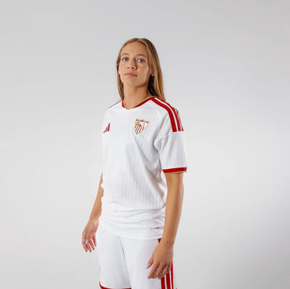 Camisola Sevilla Feminina principal branca 2026/27