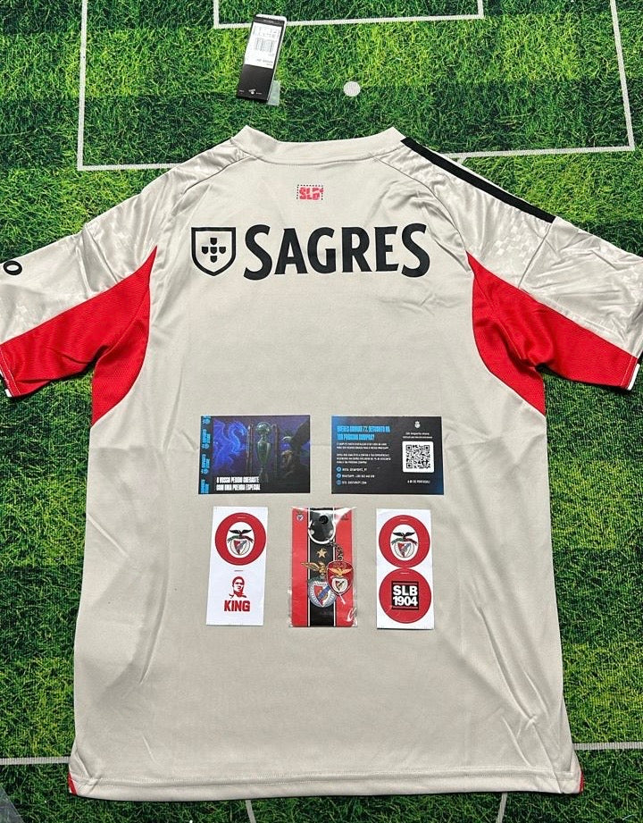 Camisola alternativa SECUNDÁRIA bege 2025/26