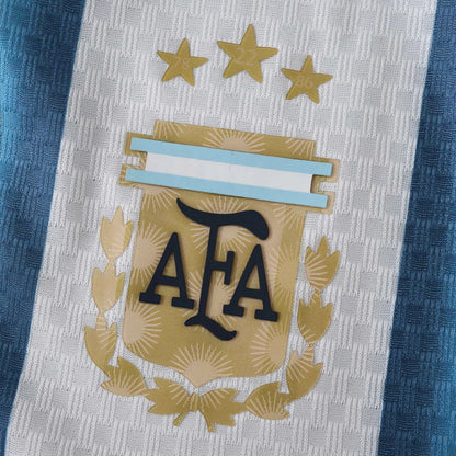 Camisola Seleção Argentina principal azul e branca COPA DO MUNDO 2026 - PLAYER - AUTHENTIC
