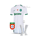 Conjunto infantil COM MEIAS alternativo 2024/25 - BRANCO