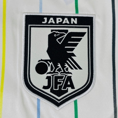Camisola Seleção do Japão MANGA LONGA alternativa branca - Copa do Mundo 2026