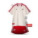 Conjunto infantil S L B x Originals branca 2025/26 - LANÇAMENTO