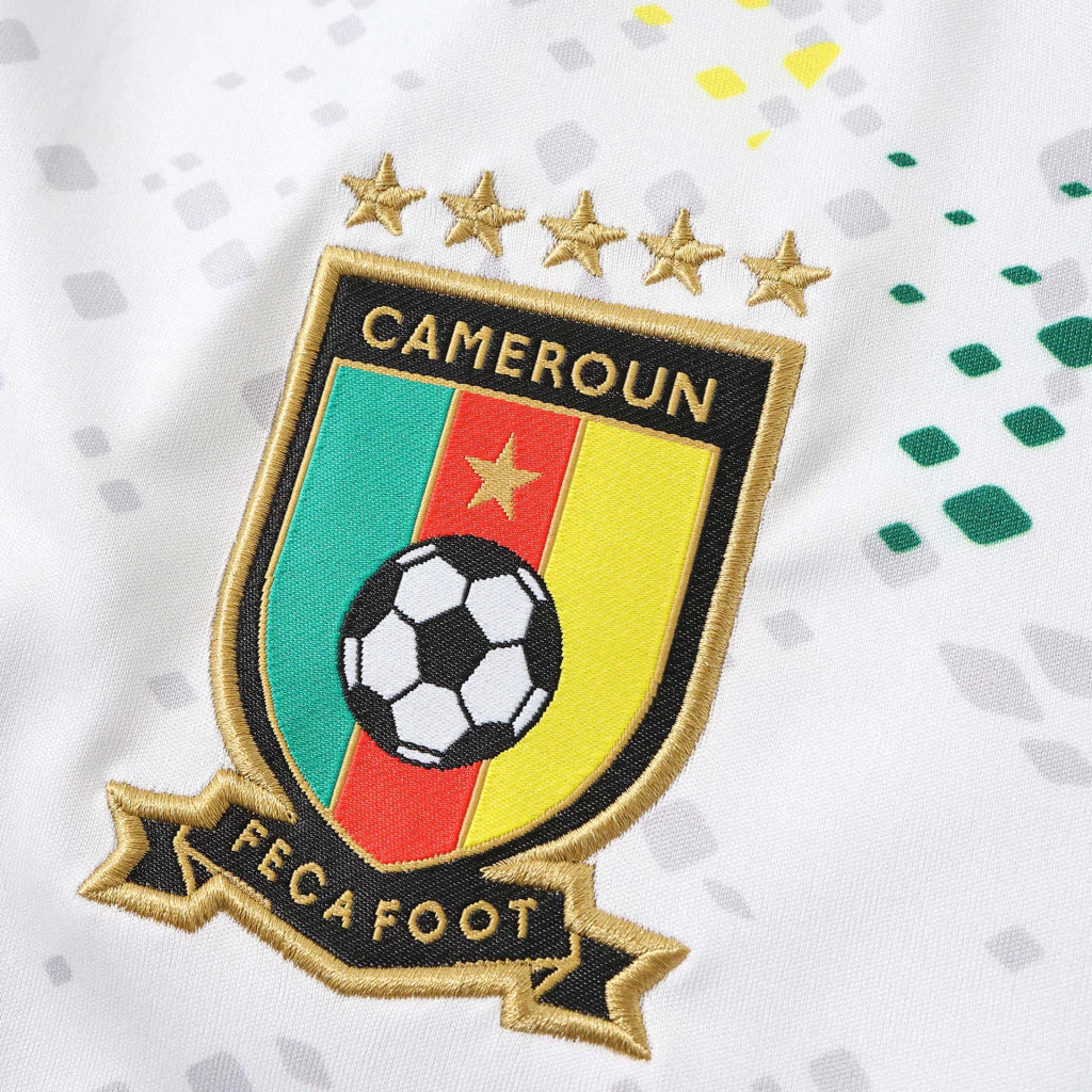 Camisola Seleção de Camarões terceira branca - Copa do Mundo 2026