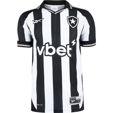 Camisola Botafogo 2026 principal branca/preta