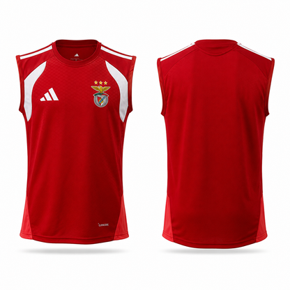 Conjunto de treino sem mangas (cava) adulto águia vermelho e preto 2026/27