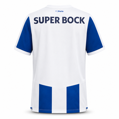 Camisola dragão PRINCIPAL 2026/27 azul e branca – pré venda (11 a 22 dias úteis)