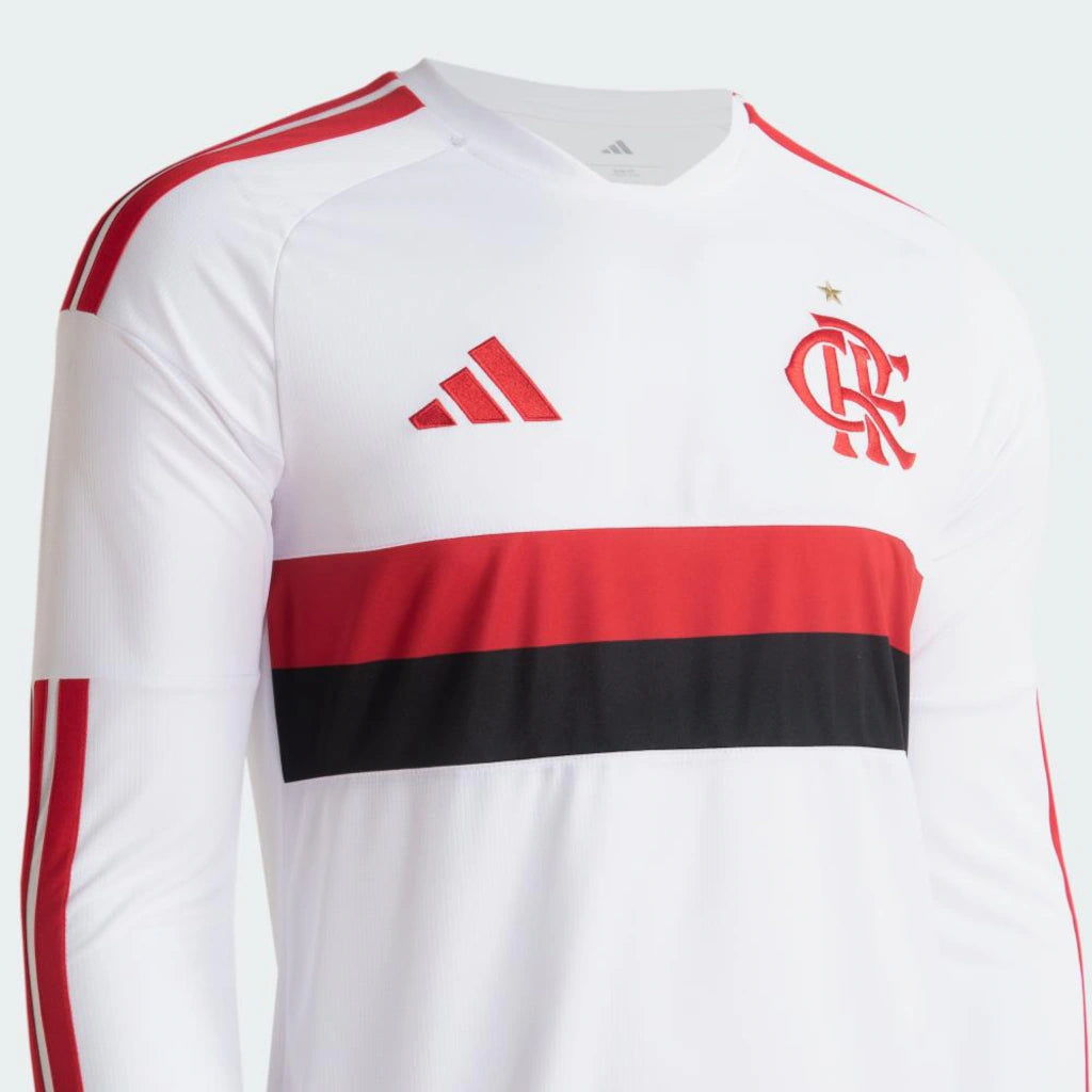 Camisola Manga longa Flamengo Away 2026/27 branca