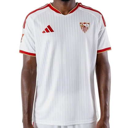 Camisola Sevilla principal branca 2026/27