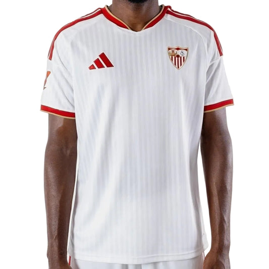 Camisola Sevilla principal branca 2026/27
