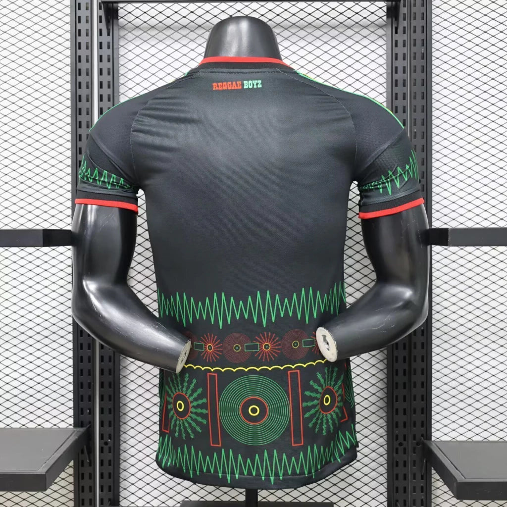 Camisola Jamaica alternativa copa do mundo 2026 preta - PLAYER