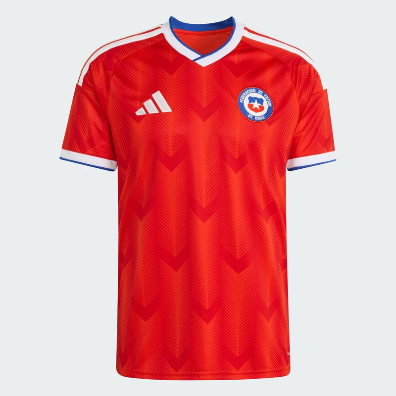 Camisola Seleção do Chile principal vermelha - Copa do Mundo 2026