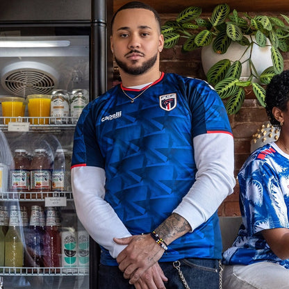 Camisola Seleção Cabo Verde principal azul - Copa do Mundo 2026