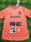 Camisola segundo equipamento rosa 2025/26 simbolo bordado - LANÇAMENTO