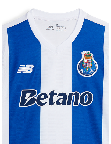 Camisola dragão PRINCIPAL 2026/27 azul e branca – pré venda (11 a 22 dias úteis)