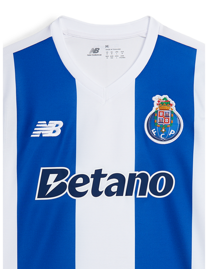 Camisola dragão PRINCIPAL 2026/27 azul e branca – pré venda (11 a 22 dias úteis)