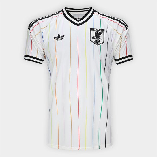 Camisola Seleção do Japão alternativa branca - Copa do Mundo 2026