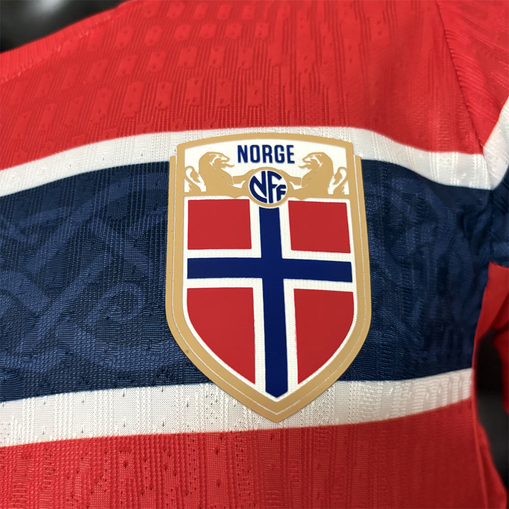 Camisola Seleção da Noruega principal vermelha 2026 - PLAYER