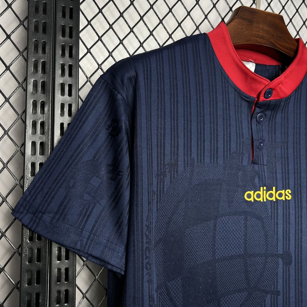 Camisola Retrô Espanha Away 1996