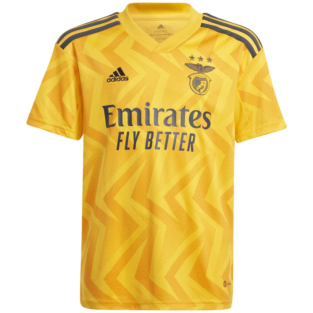 Camisola S L B retrô away AMARELA 2022/23