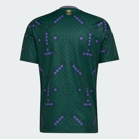 Camisola Seleção da Arábia Saudita alternativa verde - Copa do Mundo 2026