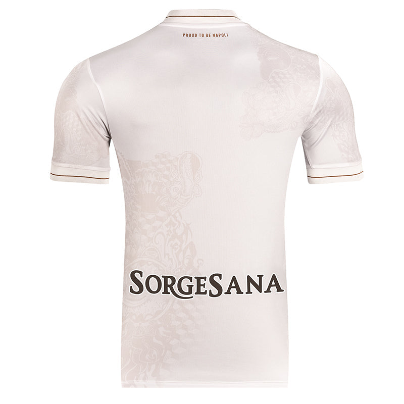 Camisola Napoles alternativo branca 2025/26 - napoli
